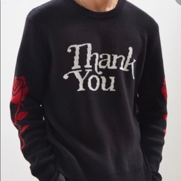 Urban Outfitters Thank You sweater (NWOT) - Picture 2 of 5